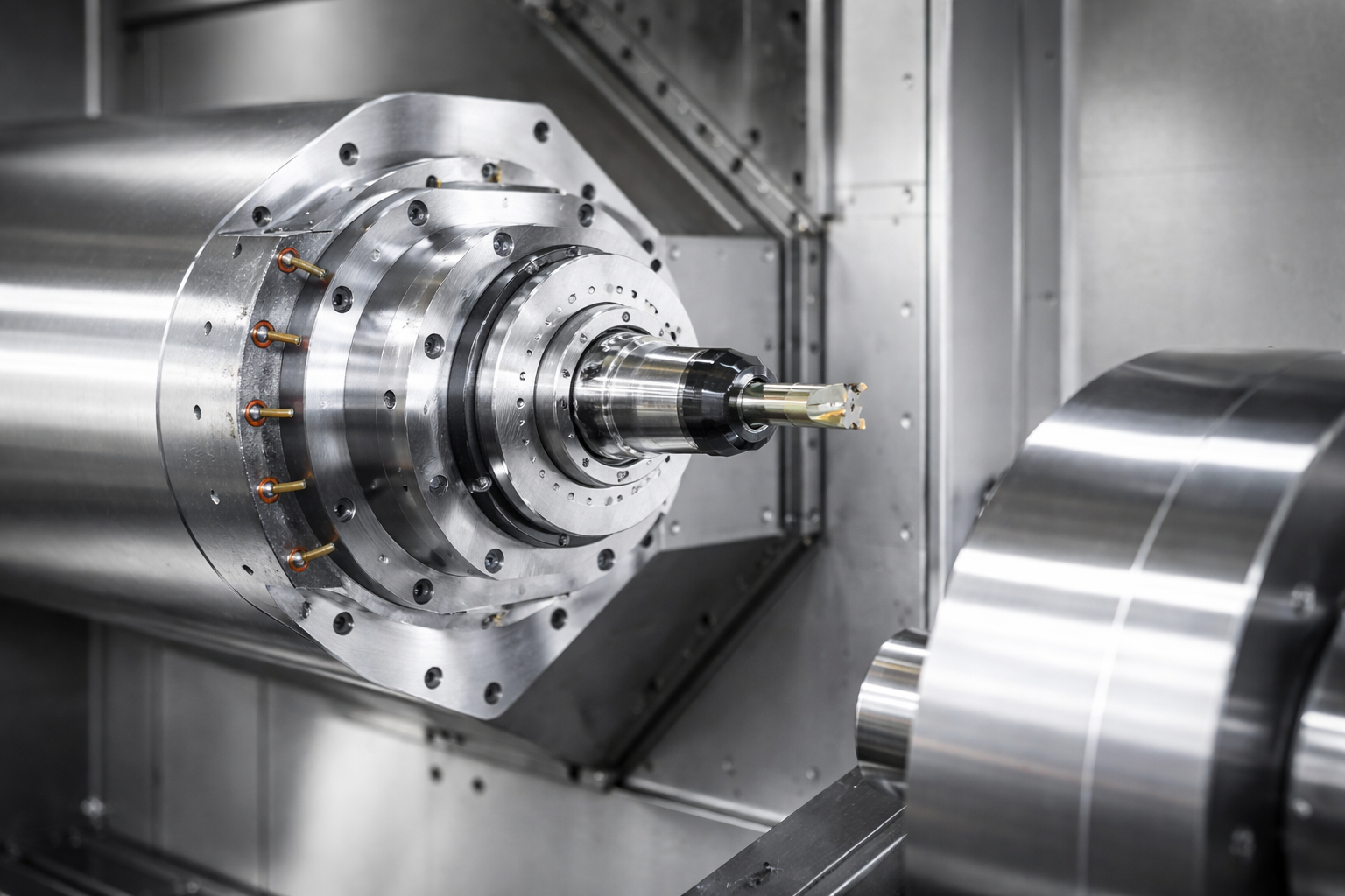 Finished inventory of powerful spindle motors ready for dispatch